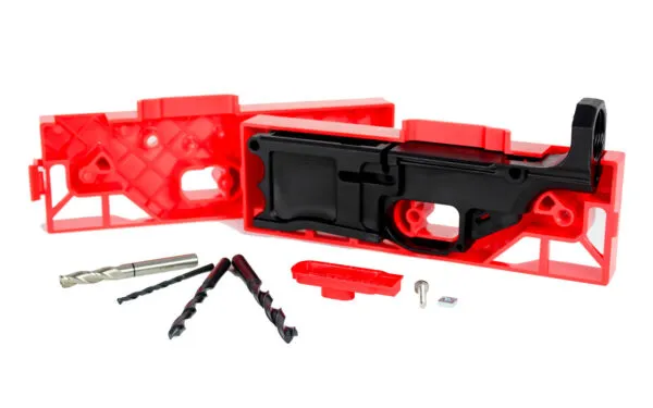 308 80 percent polymer lower with jig Black
